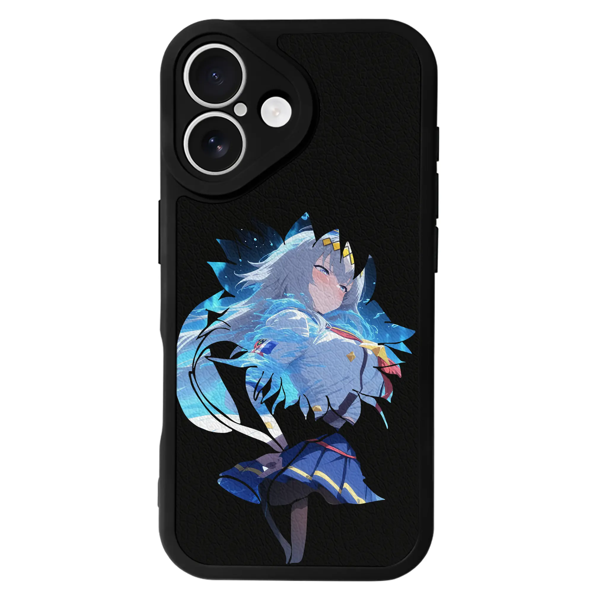 ウマ娘 プリティーダービー グッズ オグリキャップ - IPhone 16シリーズ対応 ・ シリコンスマホケース ・ レザー調 ・ 高精度フィット ・ 耐衝撃 ・ ワイヤレス充電対応 ・ 精密カット